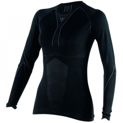 DAINESE D-CORE DRY FEMME TEE LS BLACK/ANTHRACITE