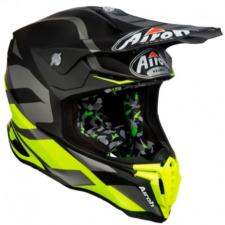 CASCO OFF-ROAD MOTOCROSS AIROH TWIST NEON GIALLO OPACO