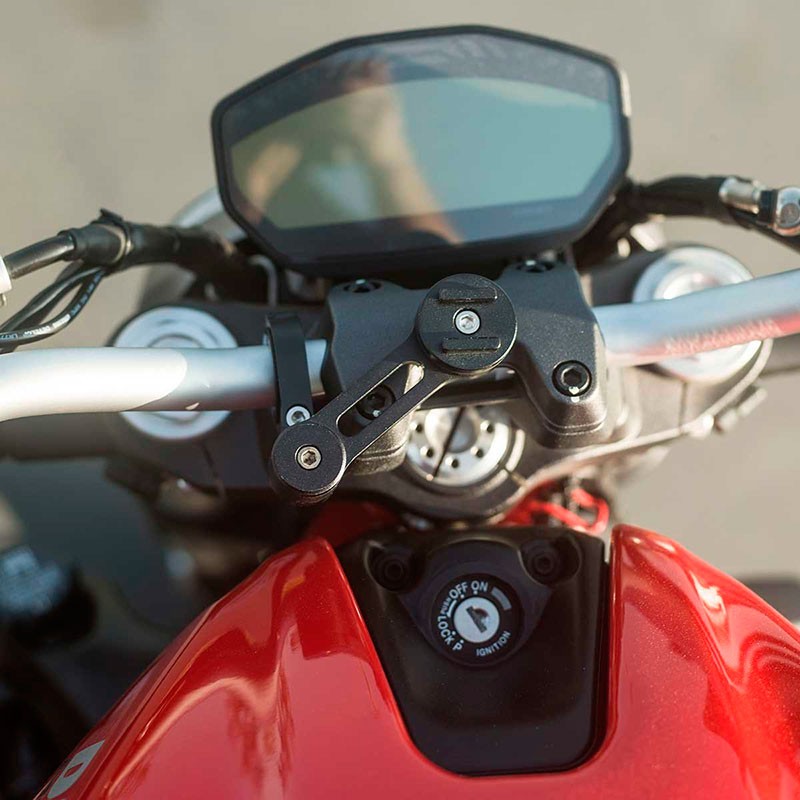 SP CONNECT Support de téléphone portable moto | Support de téléphone  portable étanche pour moto Ducati Bike Scooter | Accessoires pour tous les