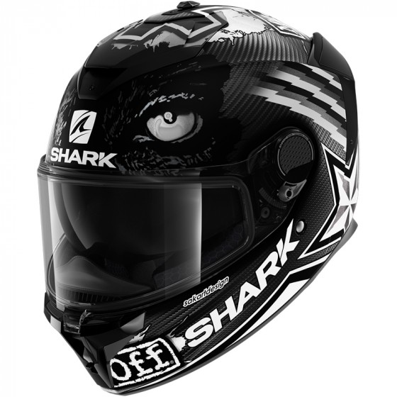 Casco Shark Race-R PRO GP OLIVEIRA SIGNATURE Mat Blue Silver White