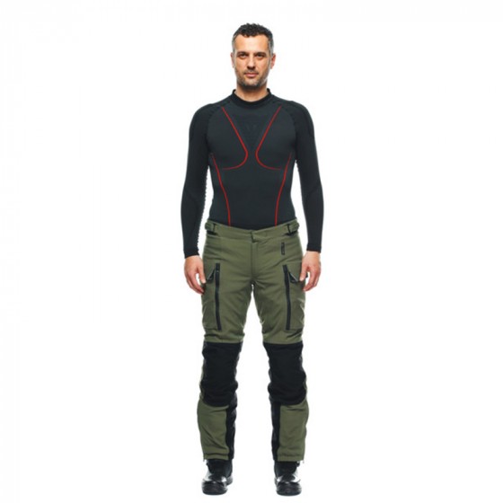 Pantaloni Moto Adventure Dainese HEKLA ABSOLUTESHELL PRO 20K Verde Militare  Nero Vendita Online 