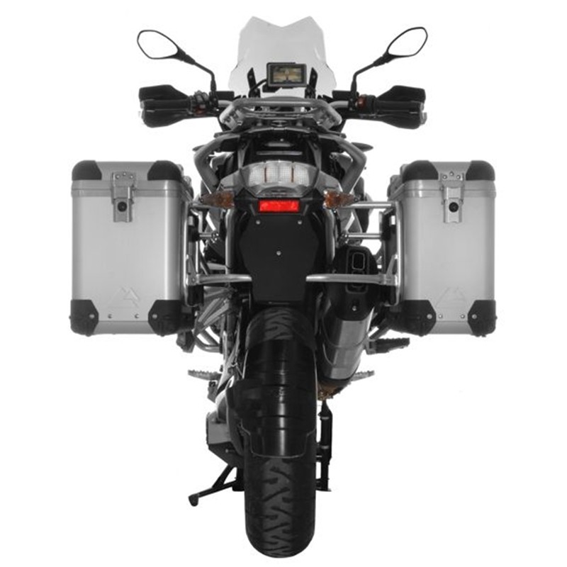 Casco de asiento para motocicleta – Mochila de motocicleta de 38L  impermeable (rojo)